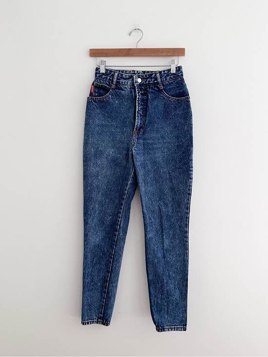 BONGO Denim - Vintage BONGO Jeans Made in USA 100% Cotton High Rise Mom Jeans 90s Tapered Leg